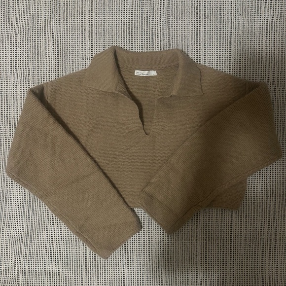 Oak and Fort Crop Sweater - Picture 4 of 4